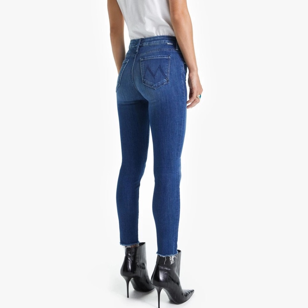 MOTHER The Looker Ankle Fray Jeans Size 25 - Picture 11 of 12